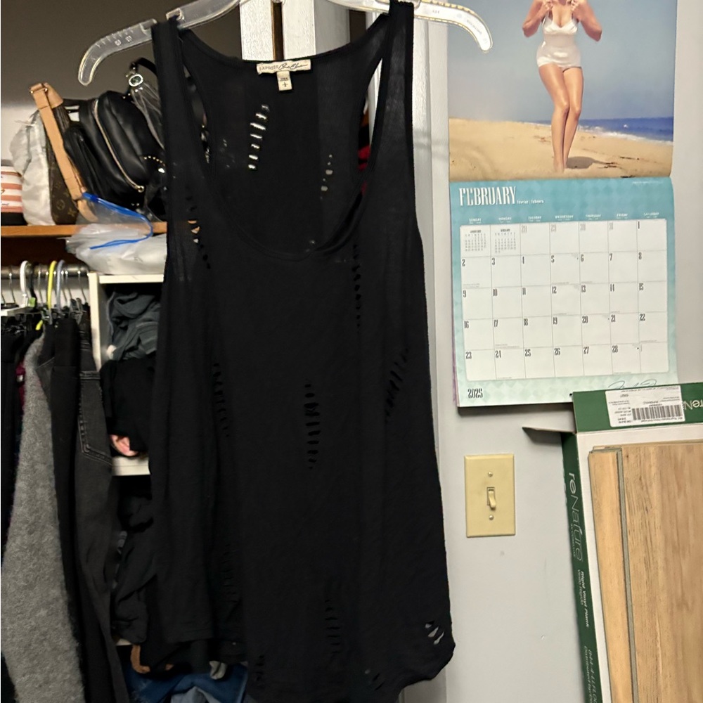 Express Black Tank Top